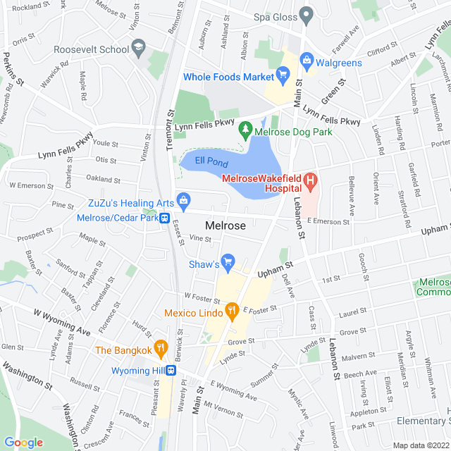 Map of business location