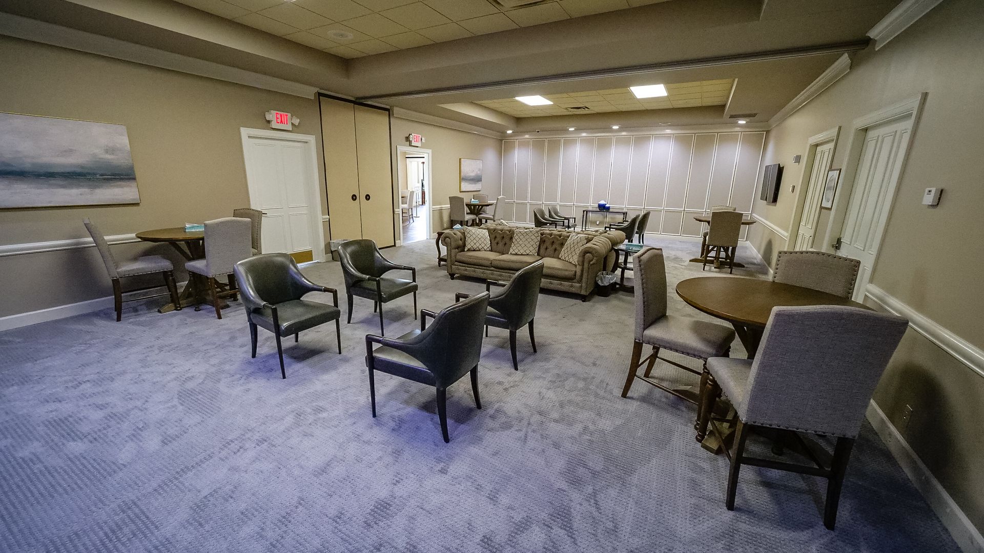 An interior photo of New Hope Funeral Home