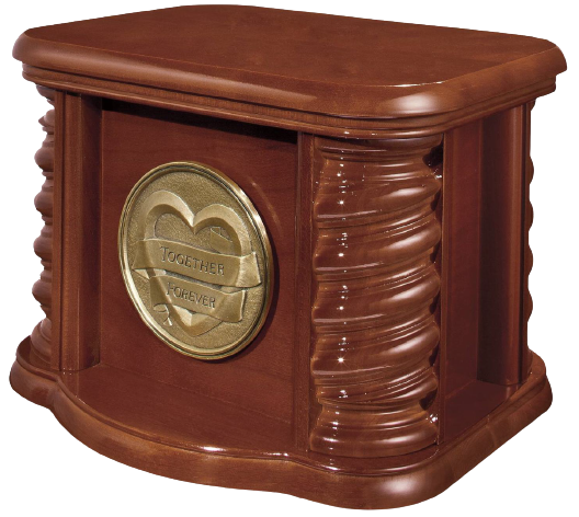 A cremation Urn option