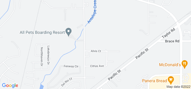 Map of business location