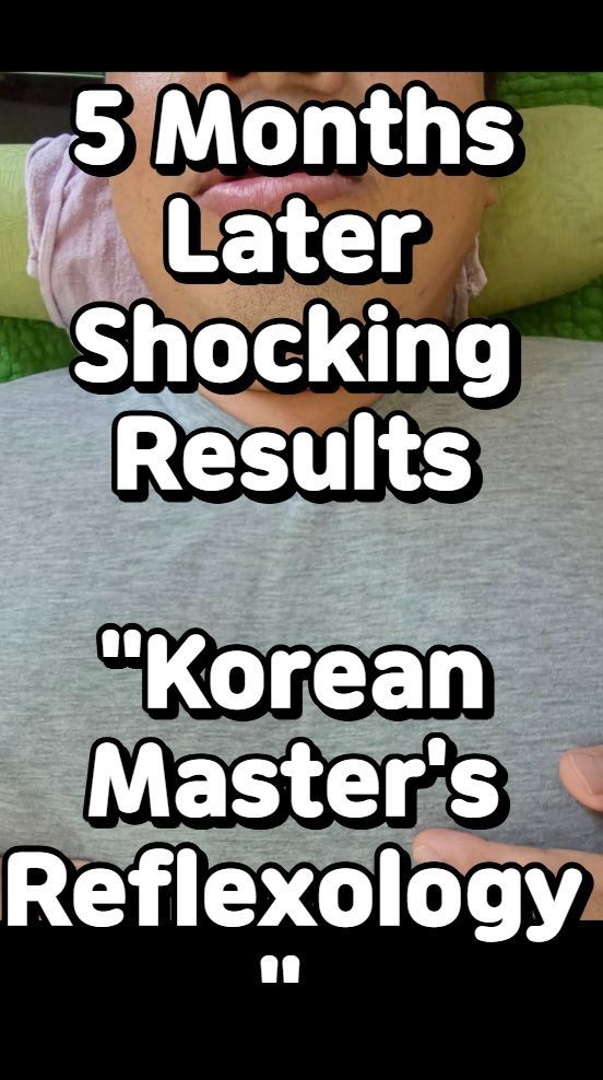 gangnam jeongyeon footmassage 5months later shocking result taking continuous reflexology