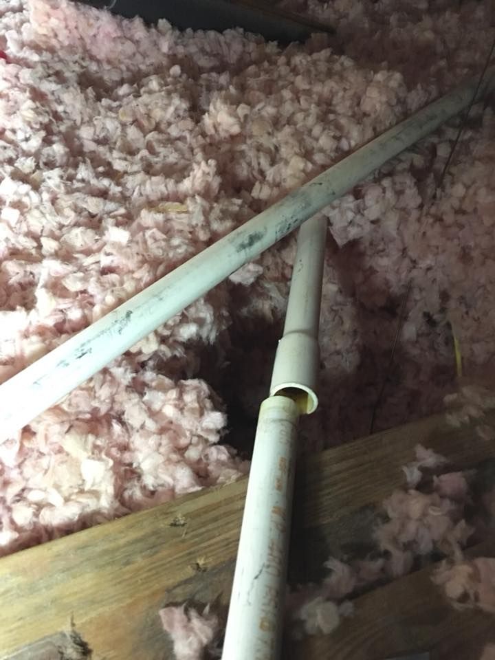 For 13 years the roofers have been trying to fix a leak that came through the living room ceiling. 