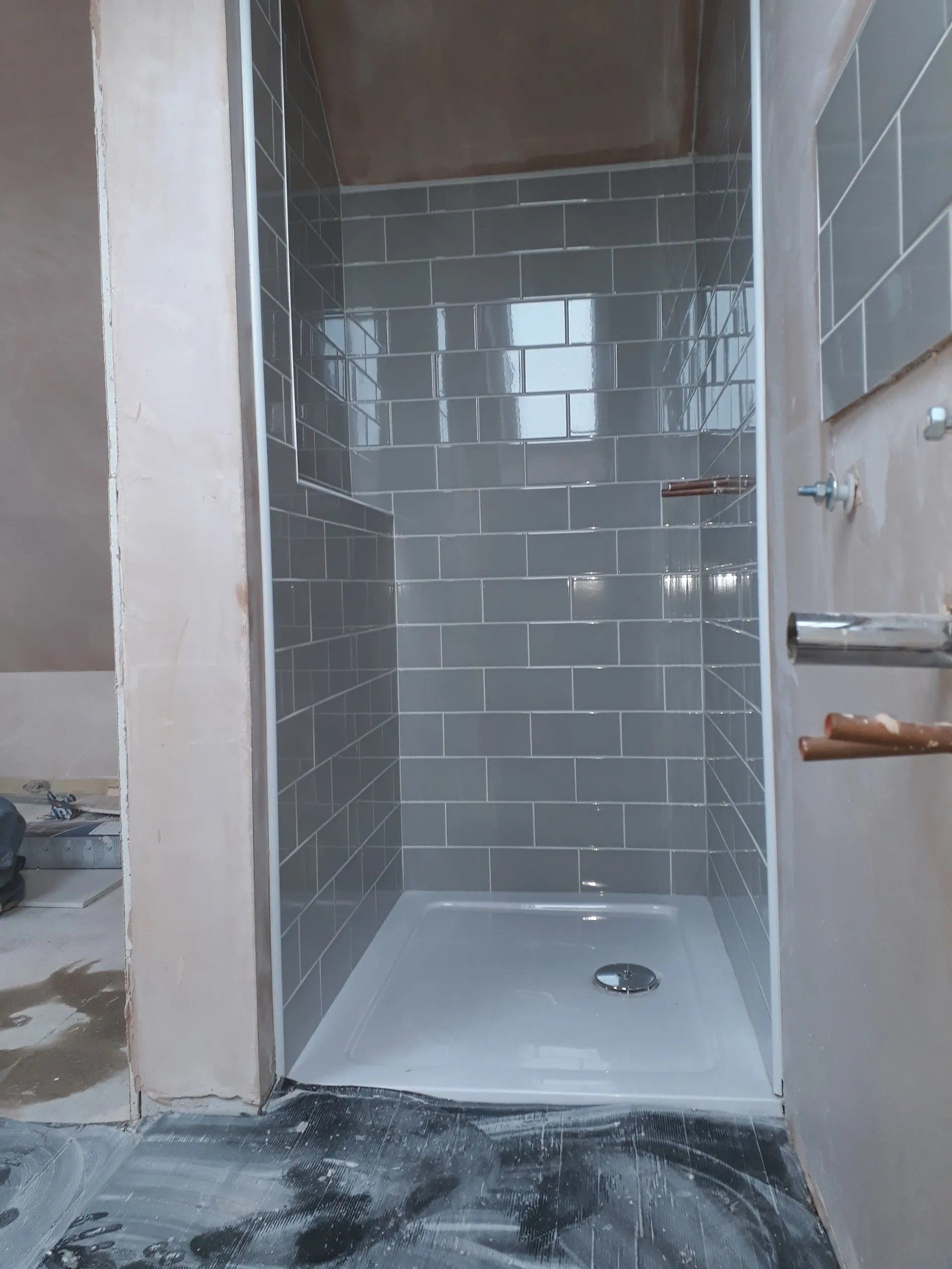 shower tiling