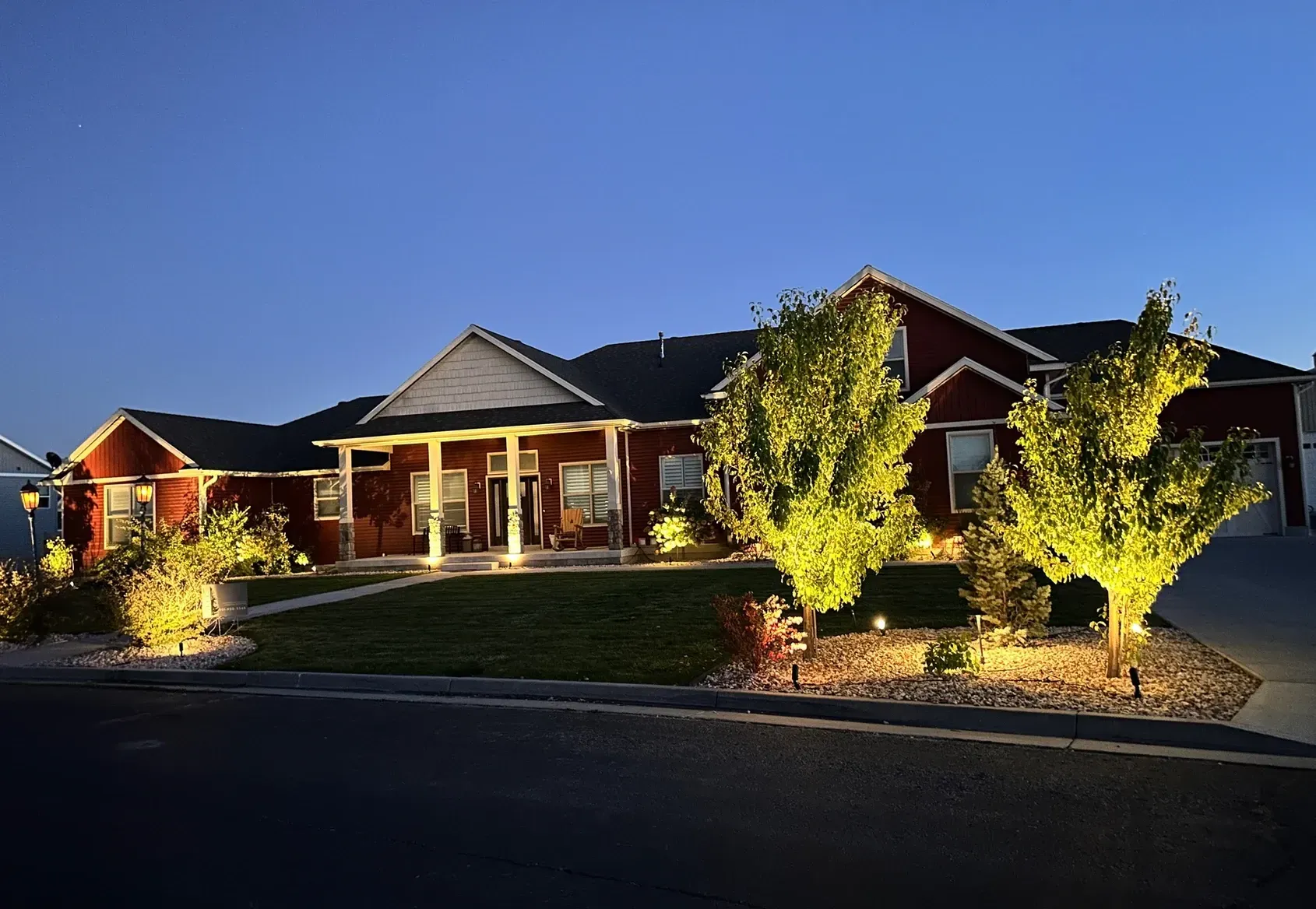 landscape lighting projects