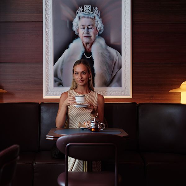 Tea with the queen