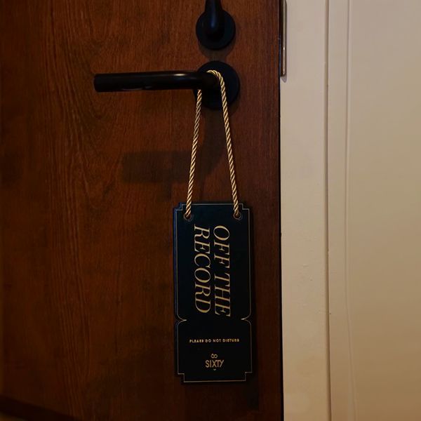 Sixty DC Do Not Disturb, branding, collateral