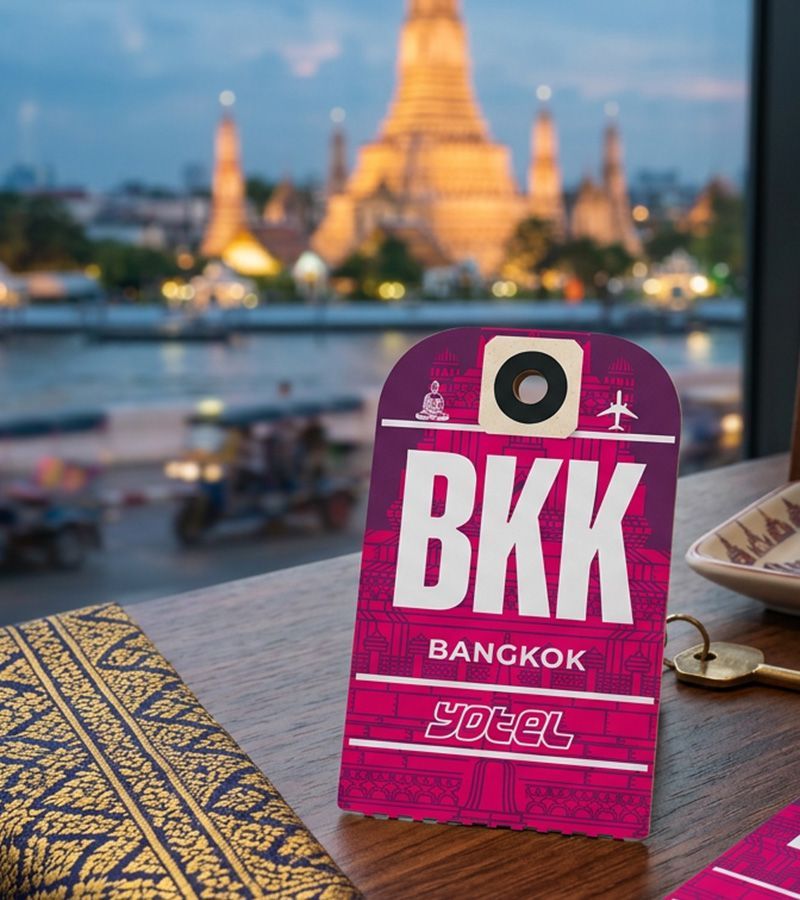 Yotel Bangkok Key Card Art