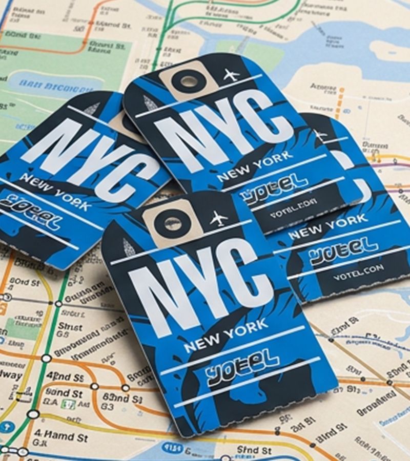 Yotel New York City Key Card Art