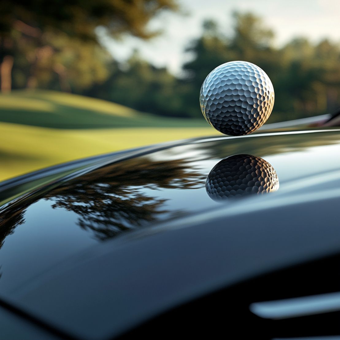 Golf Ball Dent in hood