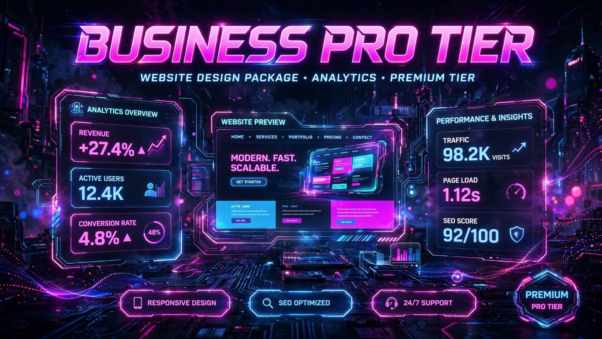 Website Business Pro Tier
