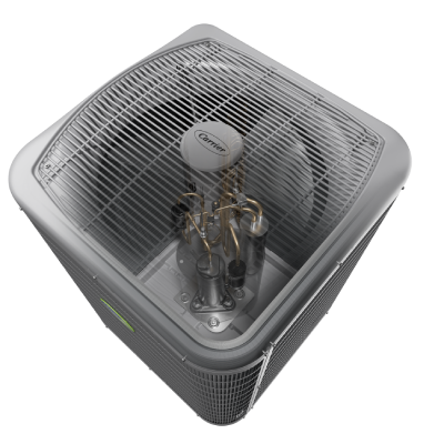 Carrier HVAC Top View