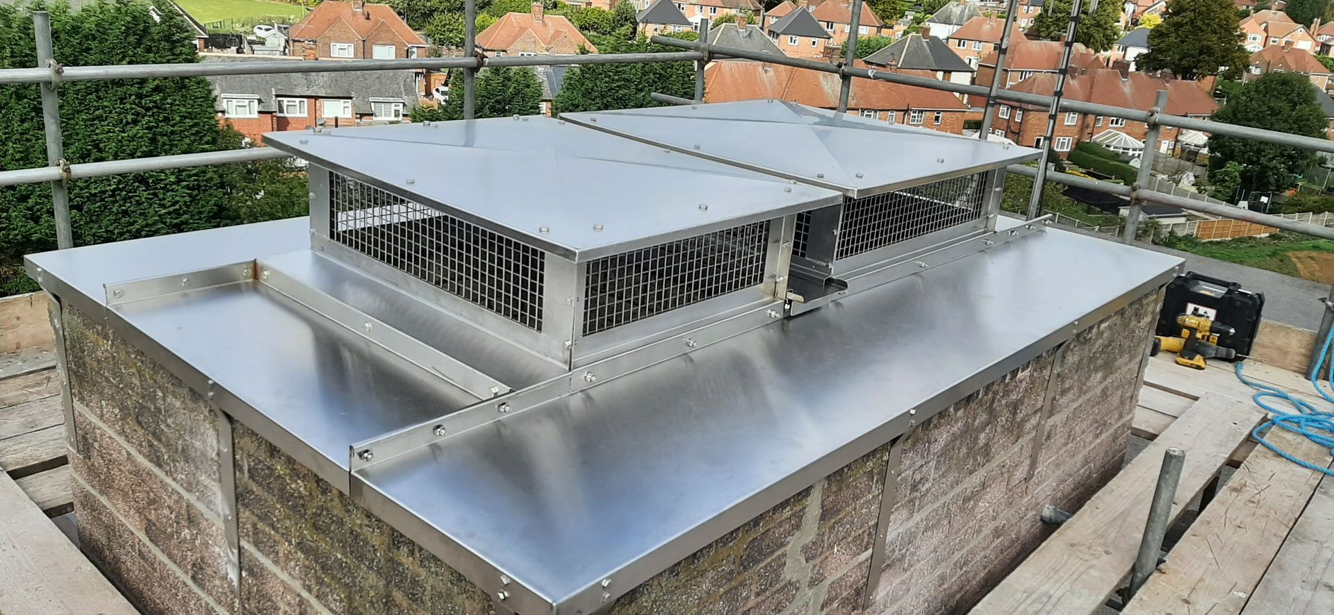 Specialist roofing project
