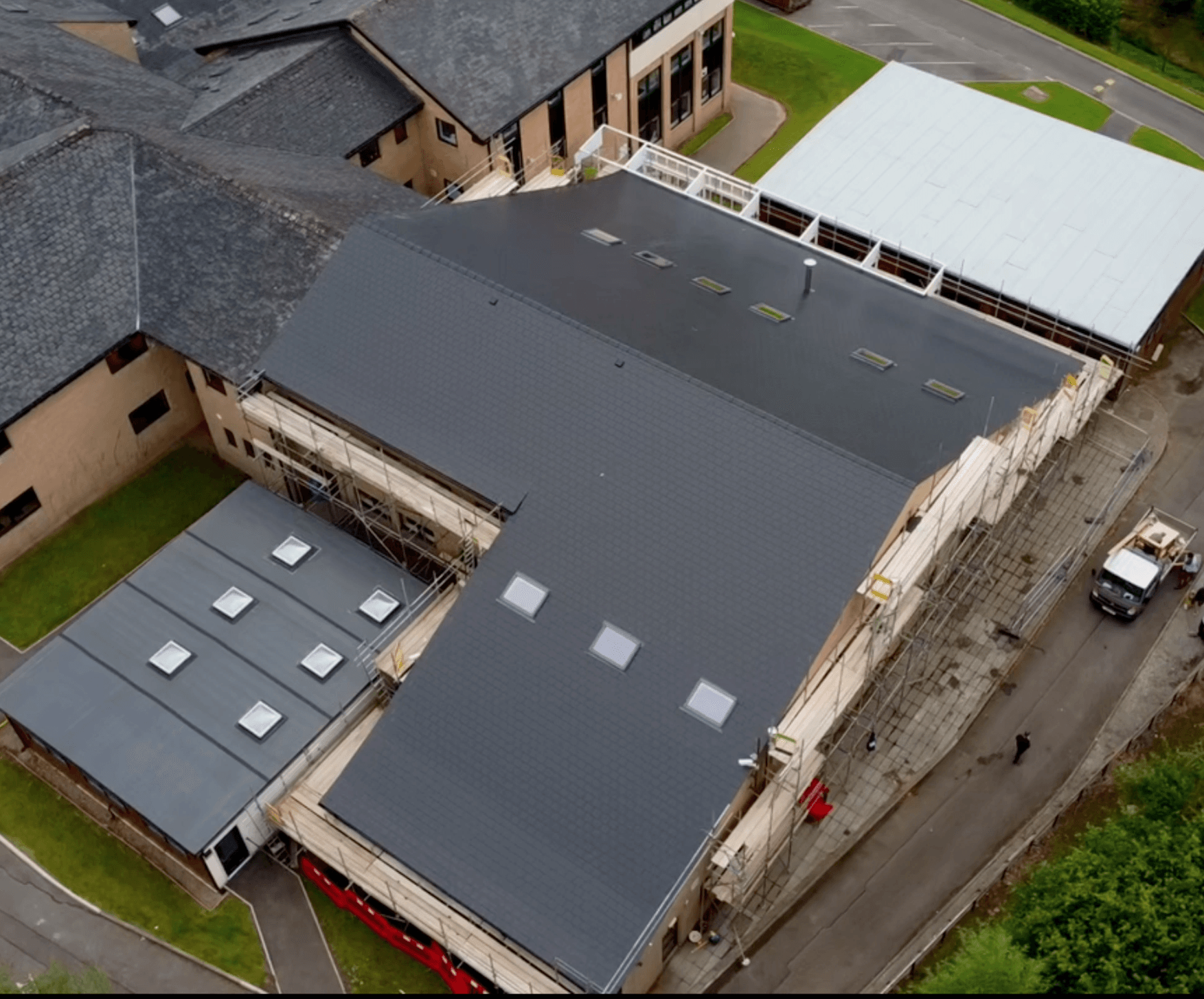 Asbestos removal, roofing, velux windows, structural building repairs