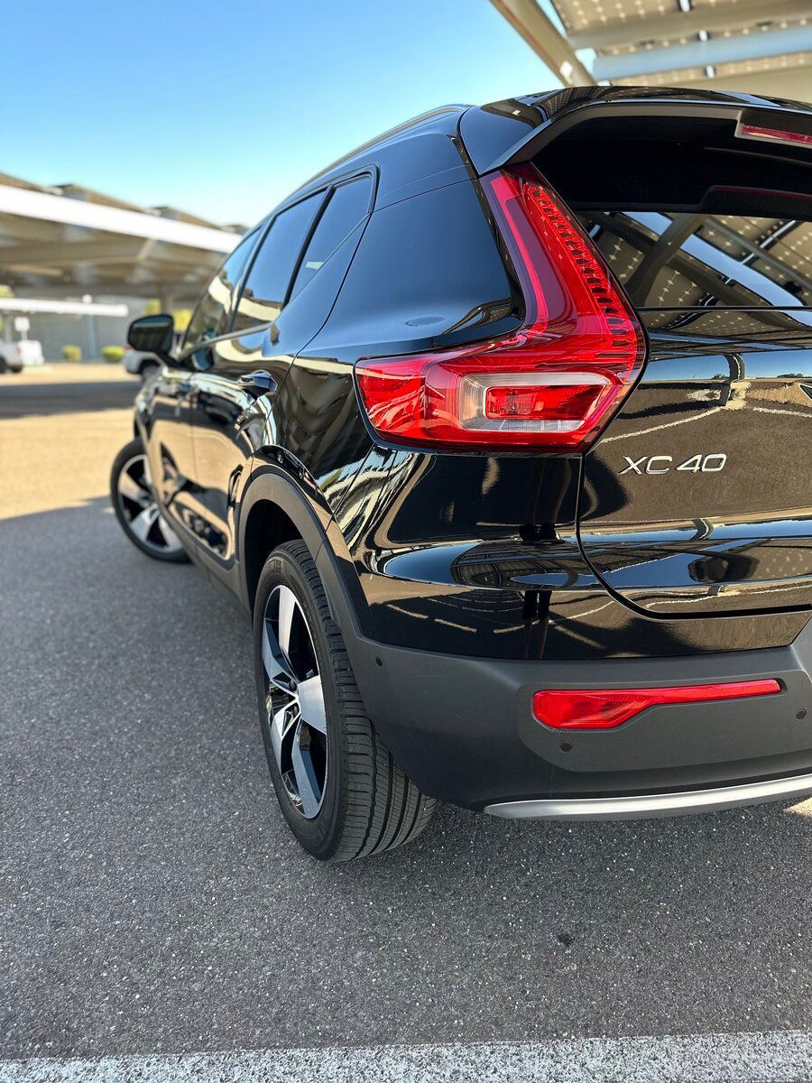 Finished ceramic coating on luxury car