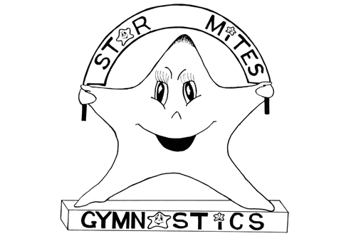 Smiling star mascot holding a banner that reads 