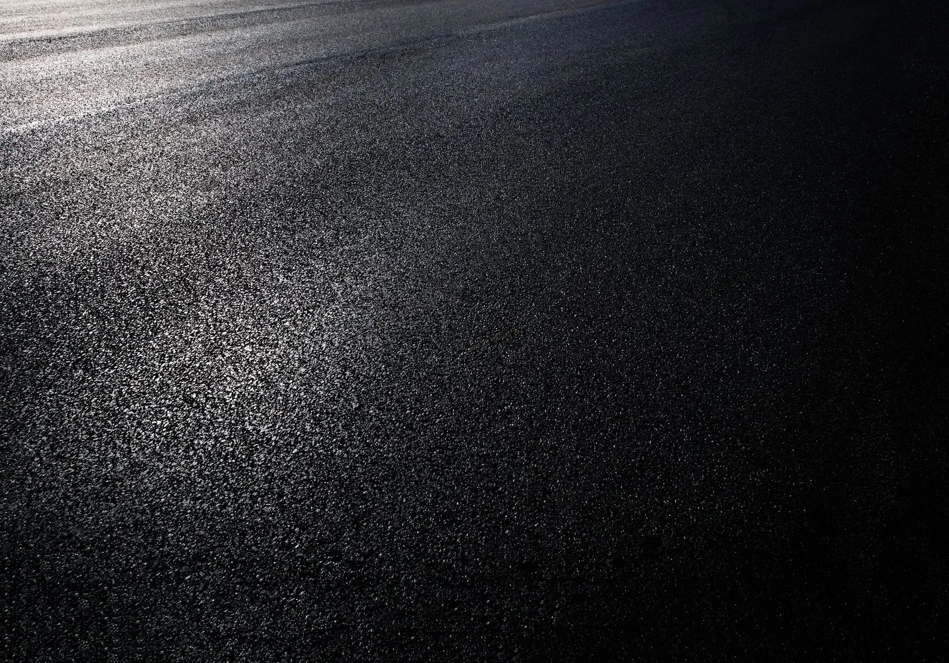 Newly constructed road