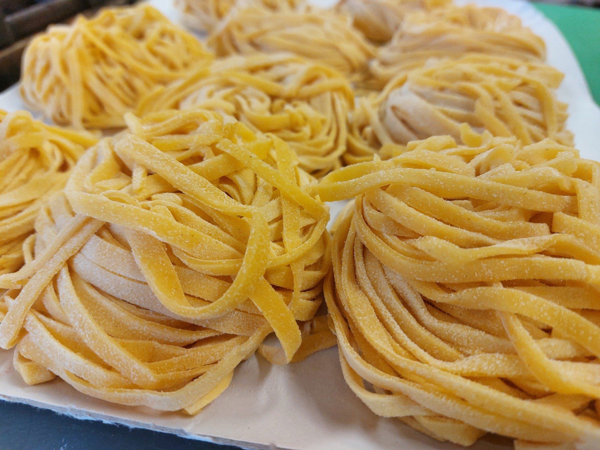 Assortimento di pasta fresca