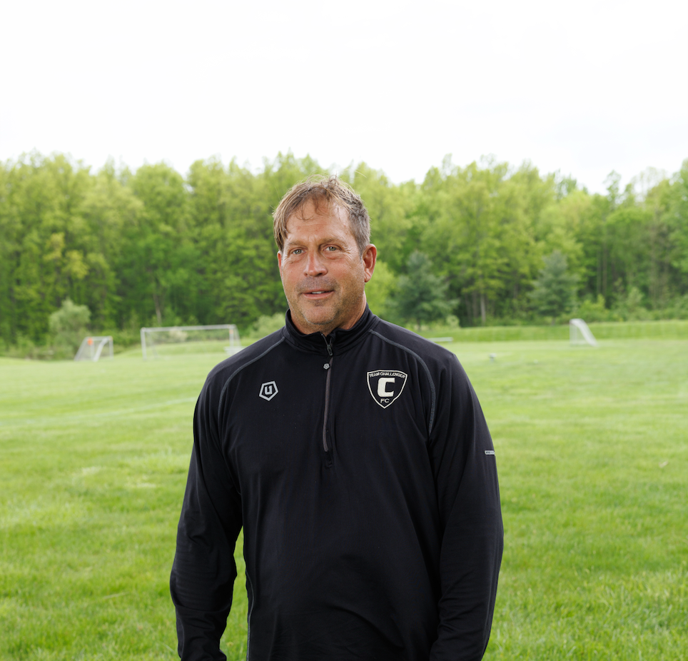 Team Challenger FC Staff member, Atti Toth