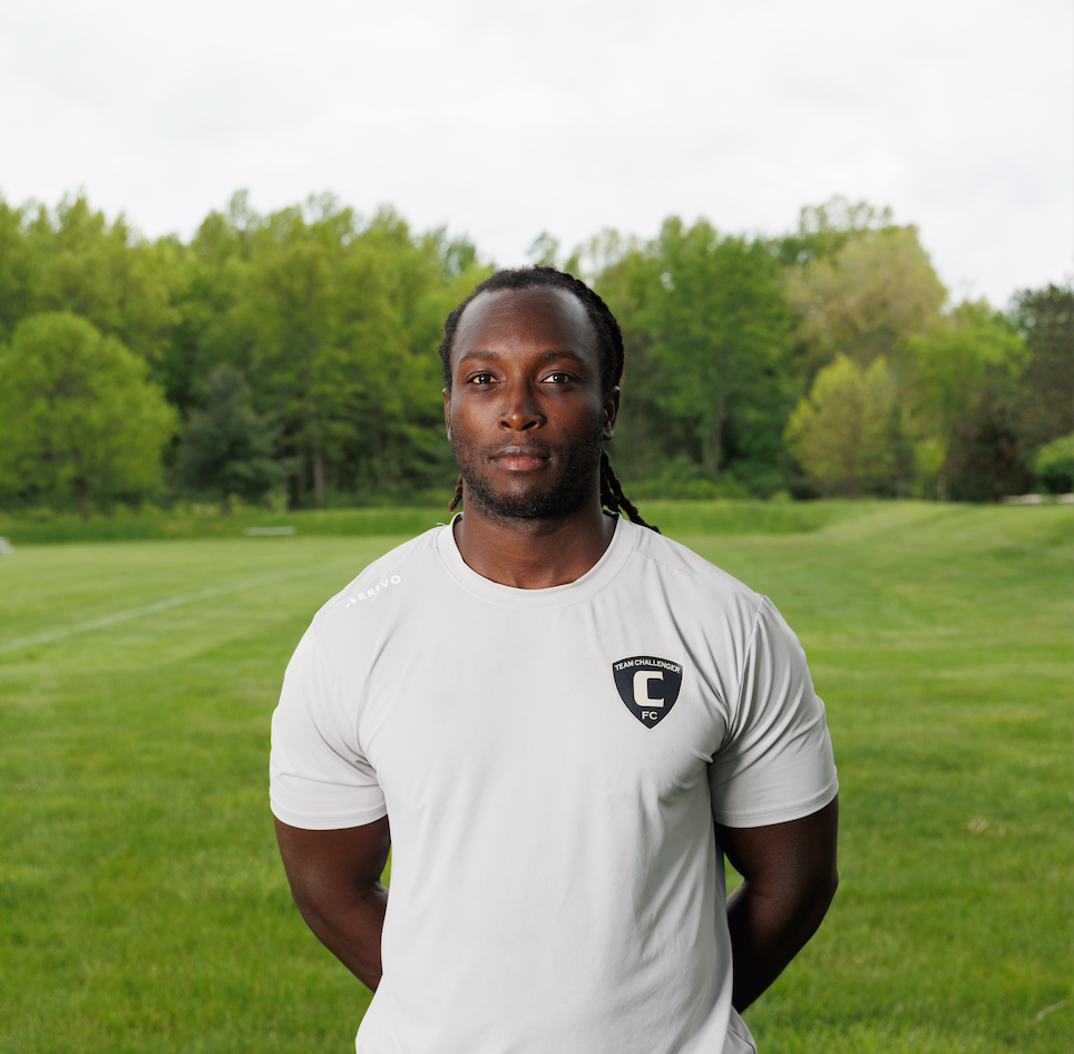 Team Challenger FC Staff member, George Nettey