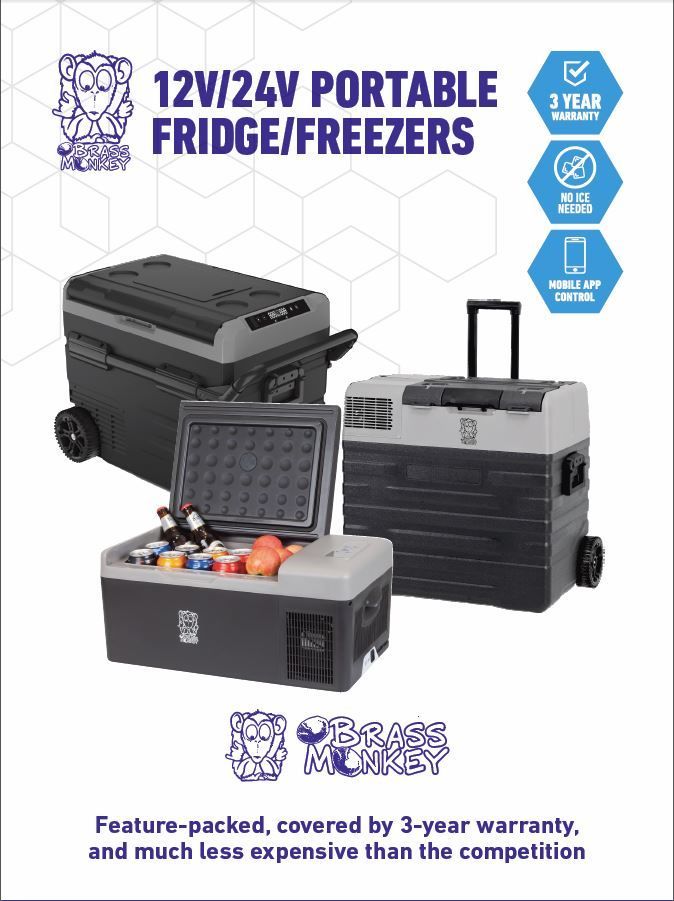 Brass Monkey Fridge
