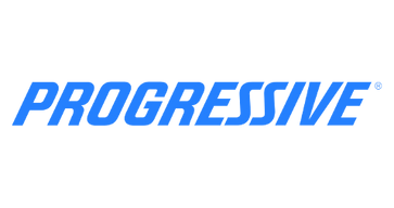 Blue Progressive logo on a white background
