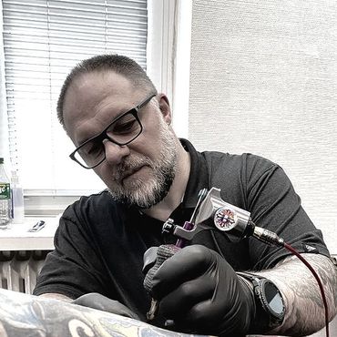 Marco bei der Arbeit
