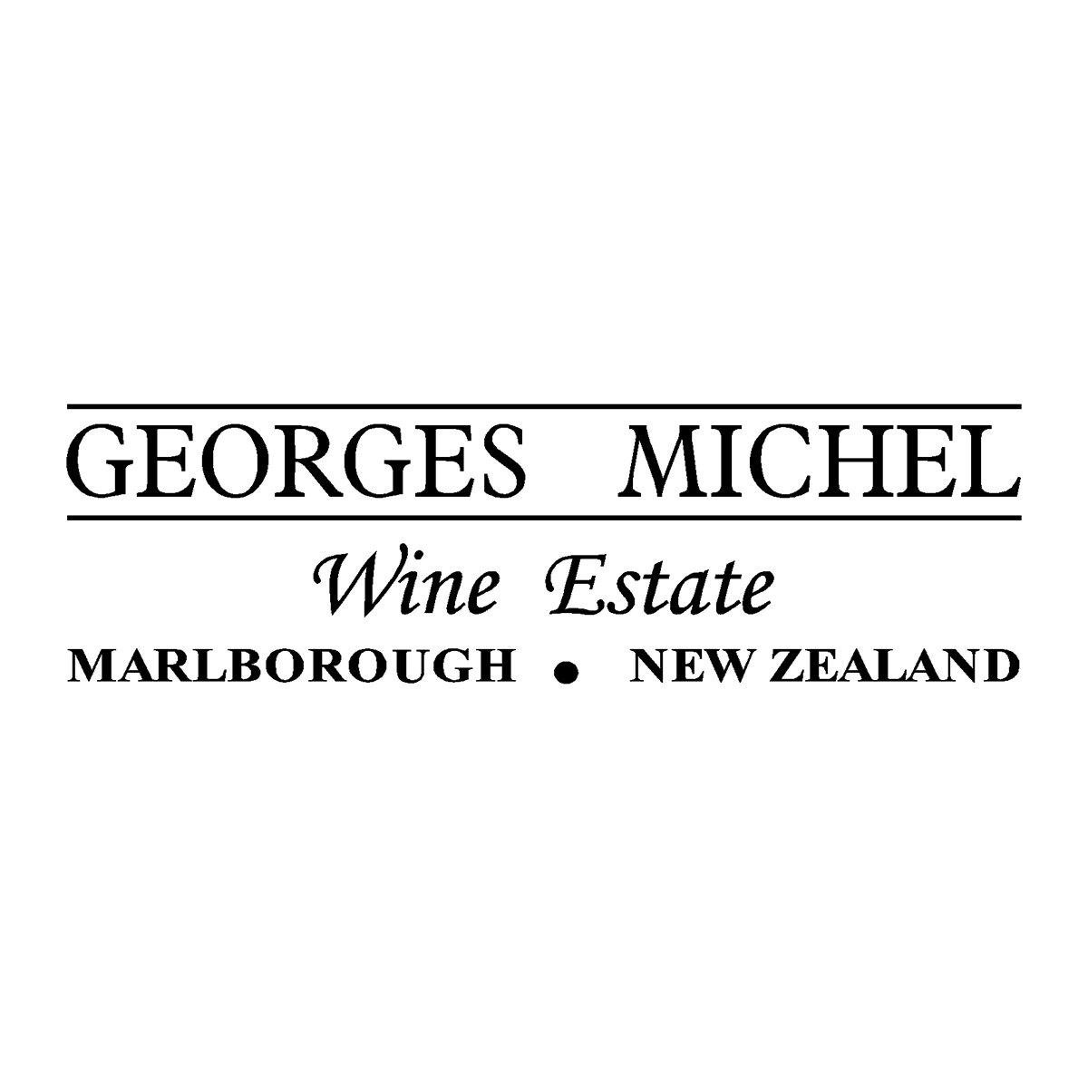 Georges Michel Wines logo, an Appellation Marlborough Wine member