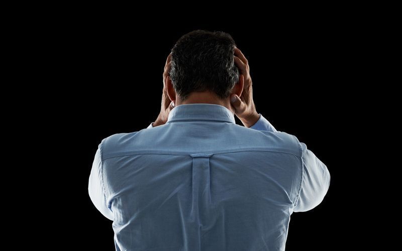 men worried about hair loss
