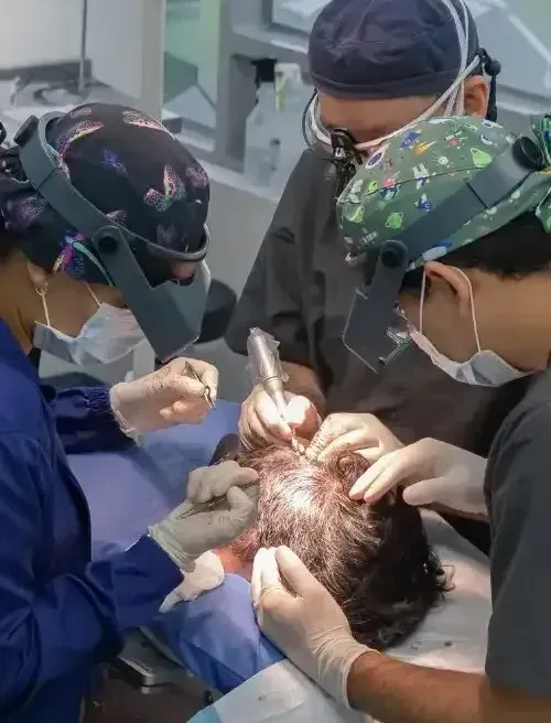 The science  and art of hairline transplants 