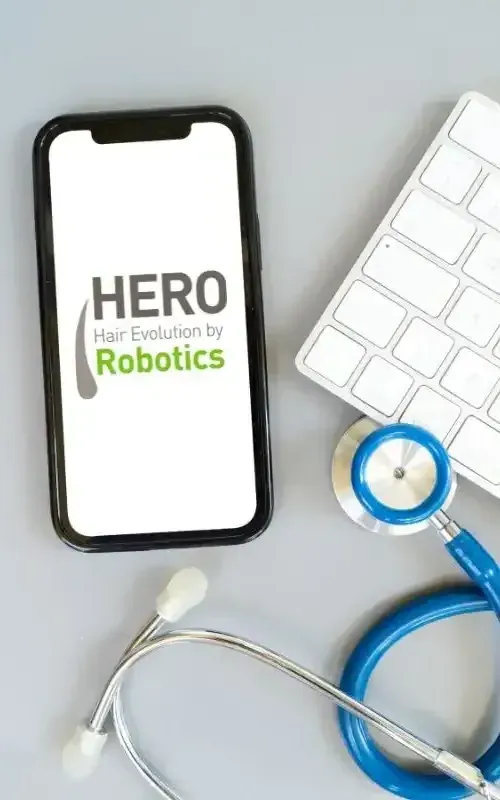 a cell phone is sitting on a table next to a stethoscope and a keyboard .