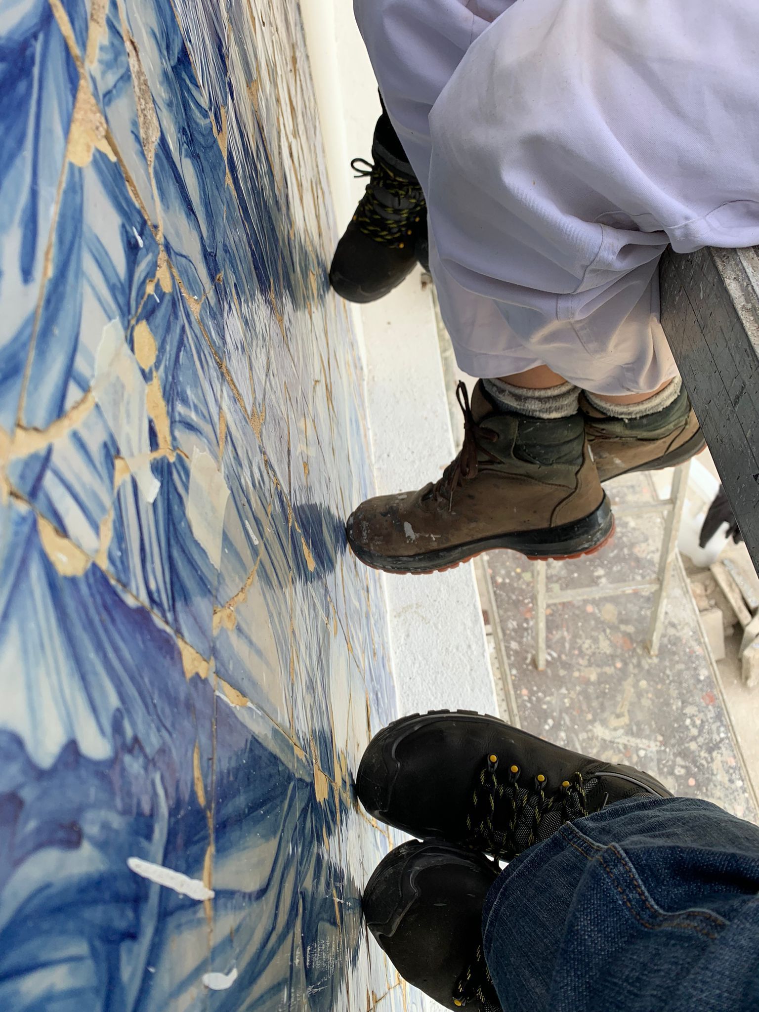 conservação e restauro de azulejos sec.XVIII