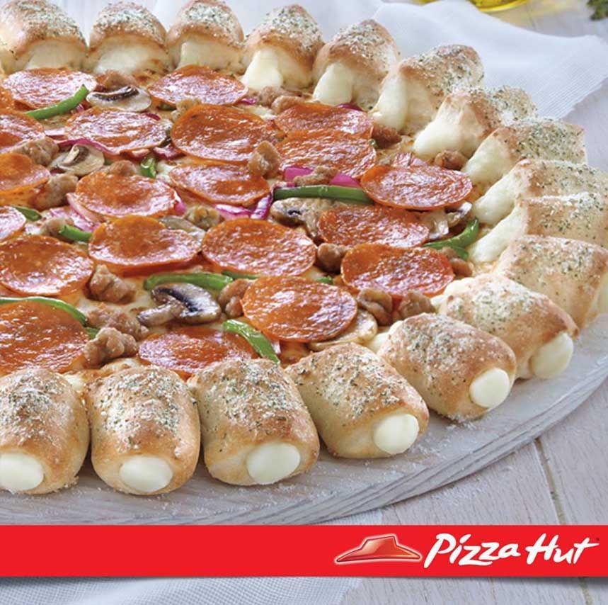 PIZZA HUT - pizza suprema PIZZA HUT - pizza suprema