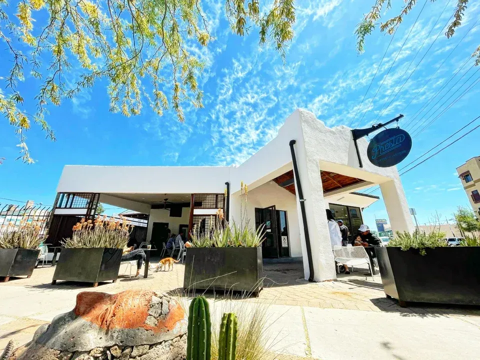Presta Coffee Roasters outside