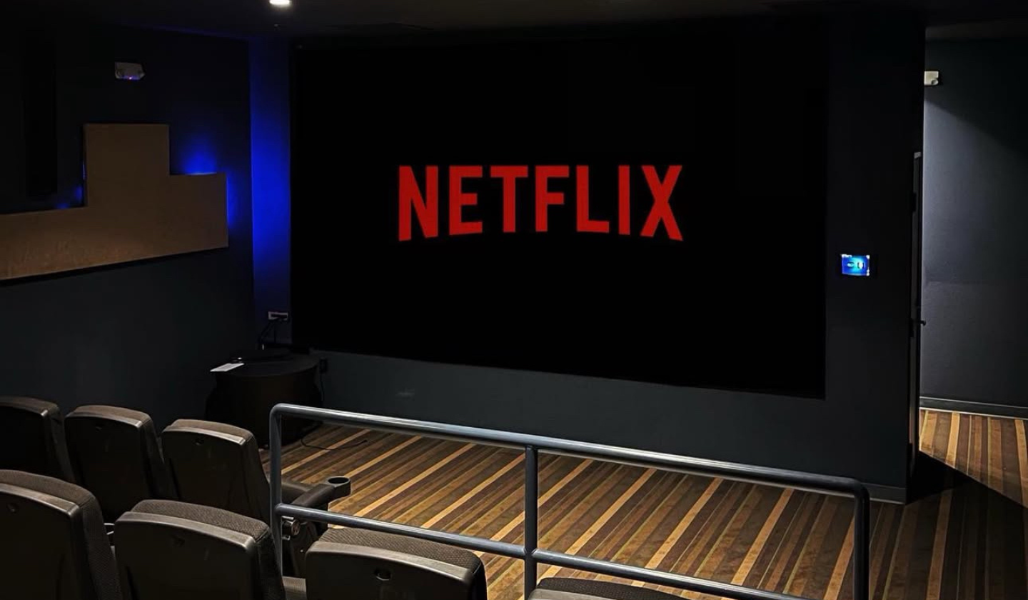On-site private movie theater at The Seasons Tucson.