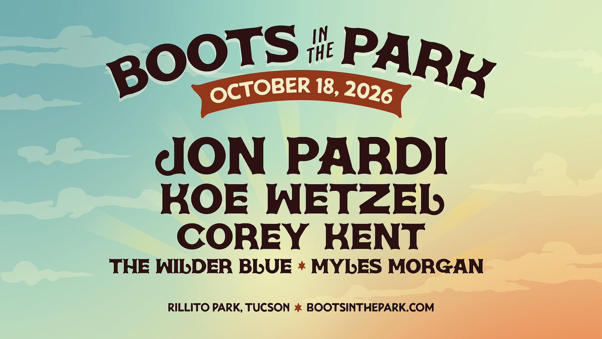 boots in the park flyer