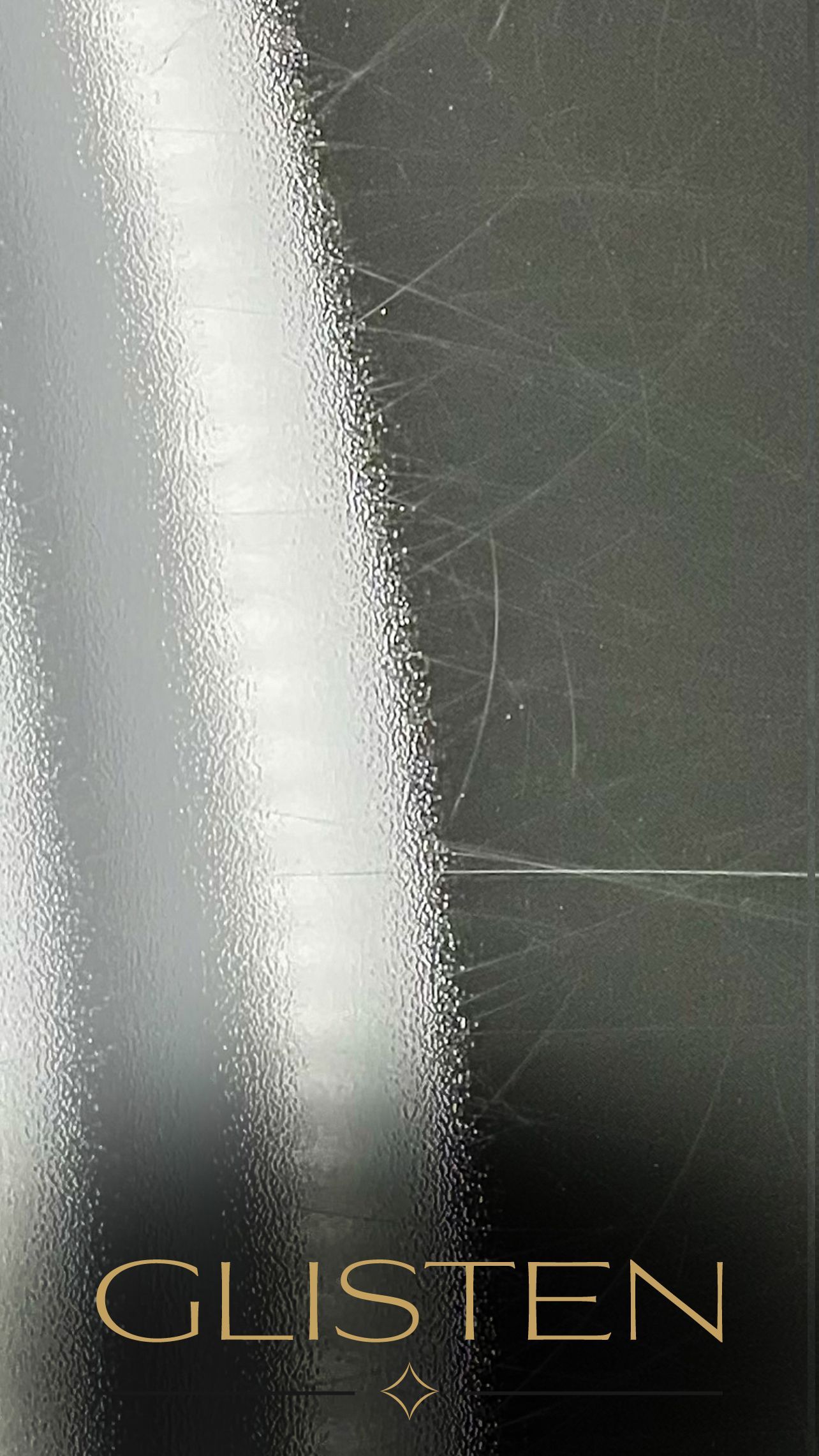 Silver and gray abstract design with 