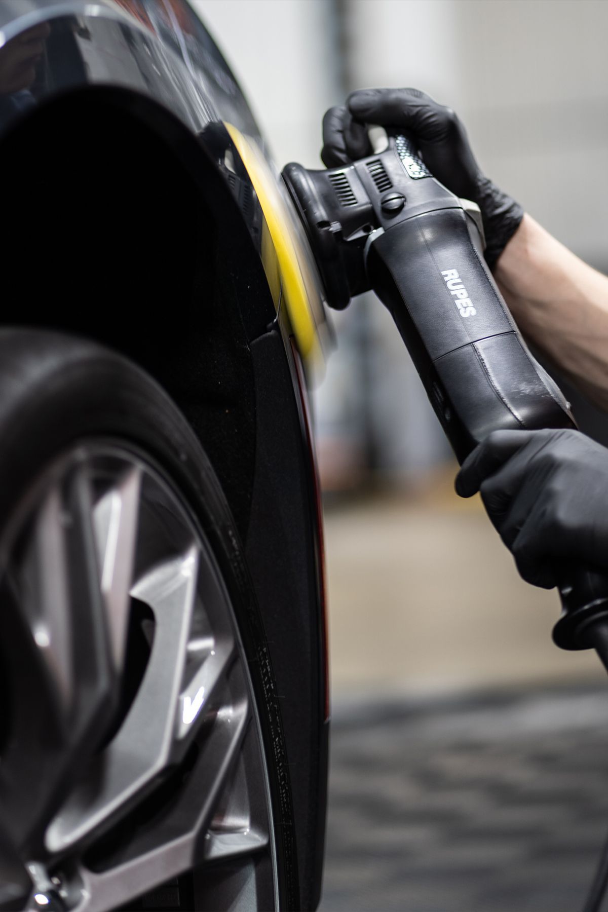 applying paint polisher