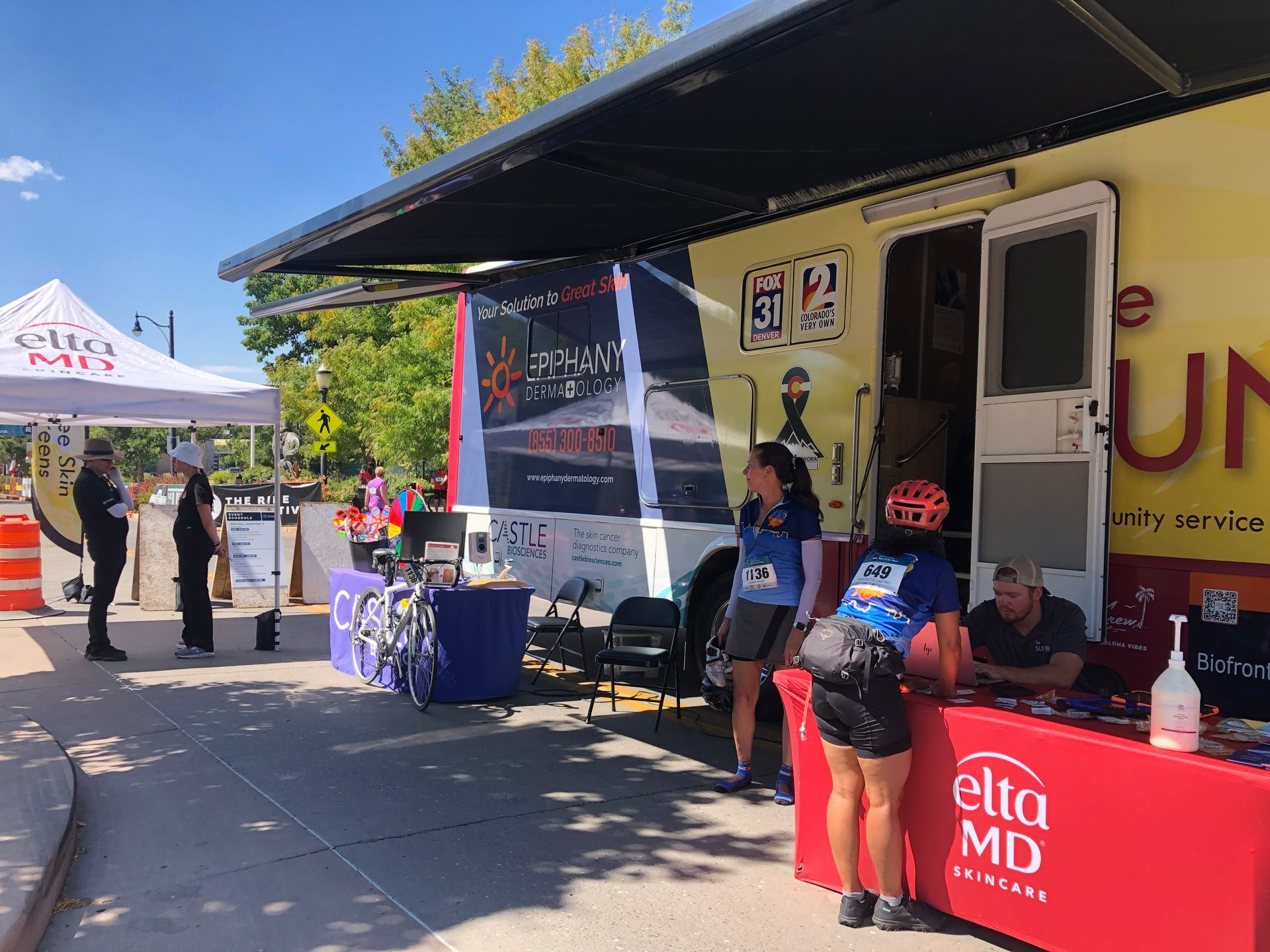 Cycling Event  — Aurora, CO — The Sun Bus