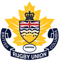 British Rugby Union crest with yellow crown, shield, and blue ribbon