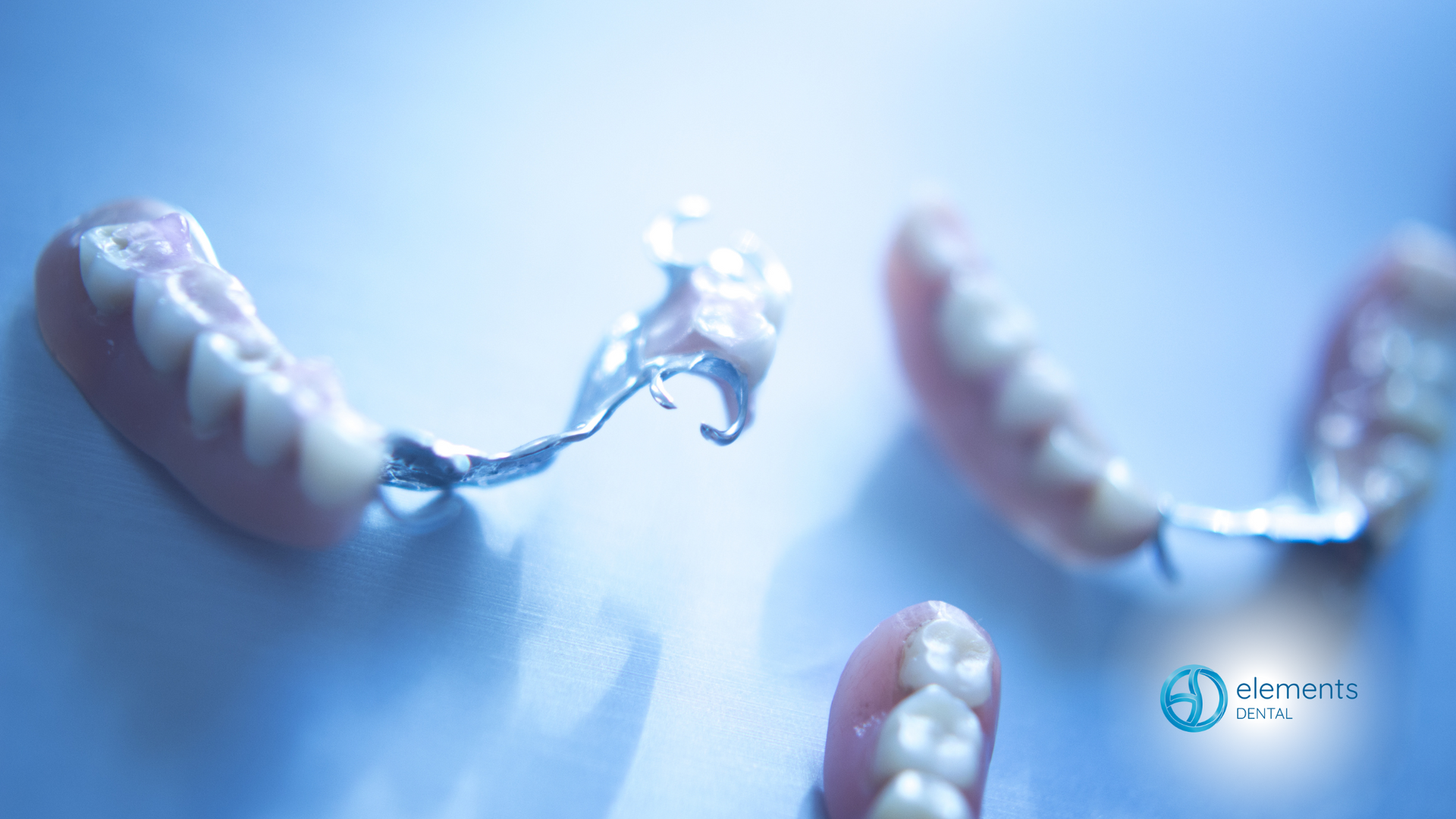 A close up of a pair of dentures on a table.