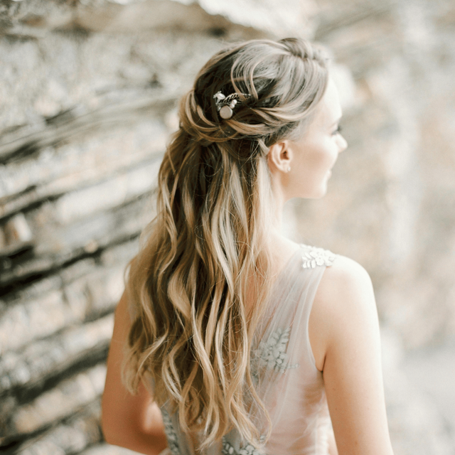 Soft bridal half-up – hair inspiration at JUNO HAIR Gangnam