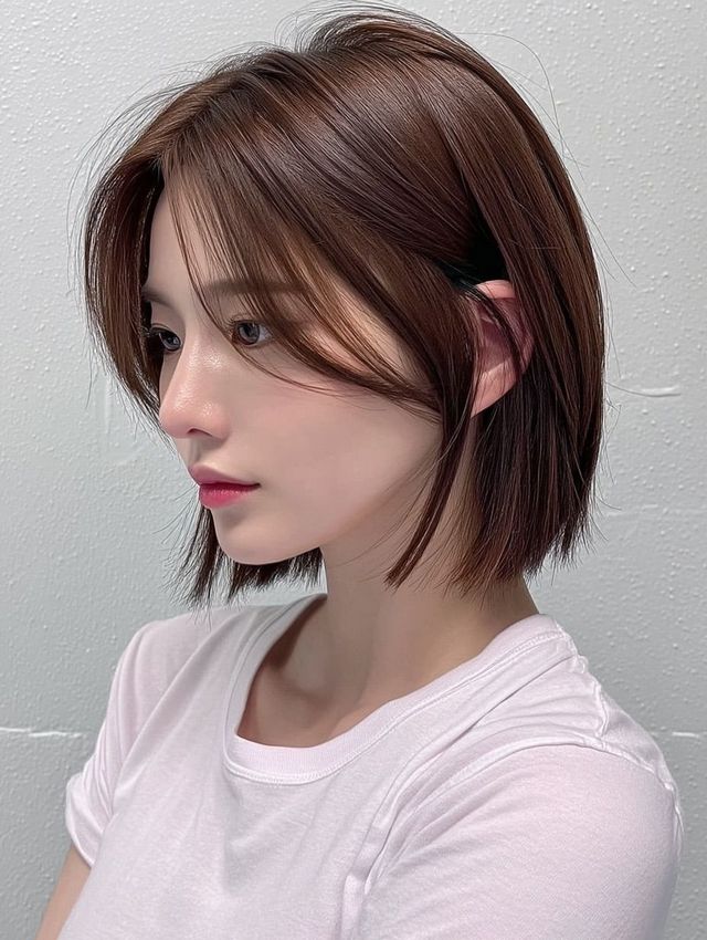 Korean hairstyle result at JUNO HAIR Gangnam Station