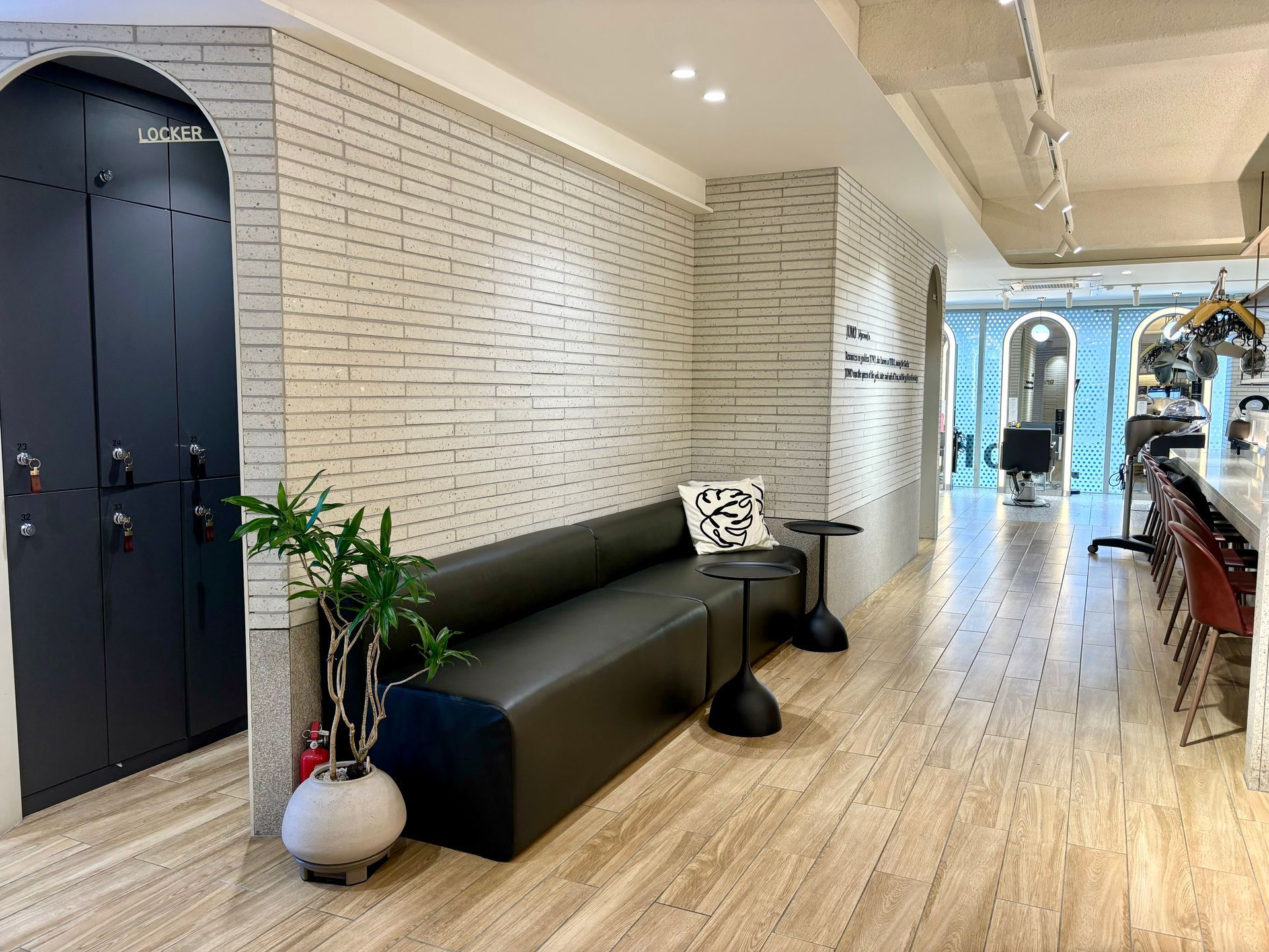 Cozy waiting lounge