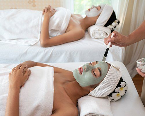 Two Woman On Spa — Redlands, CA — Aesthetic Skin And Laser