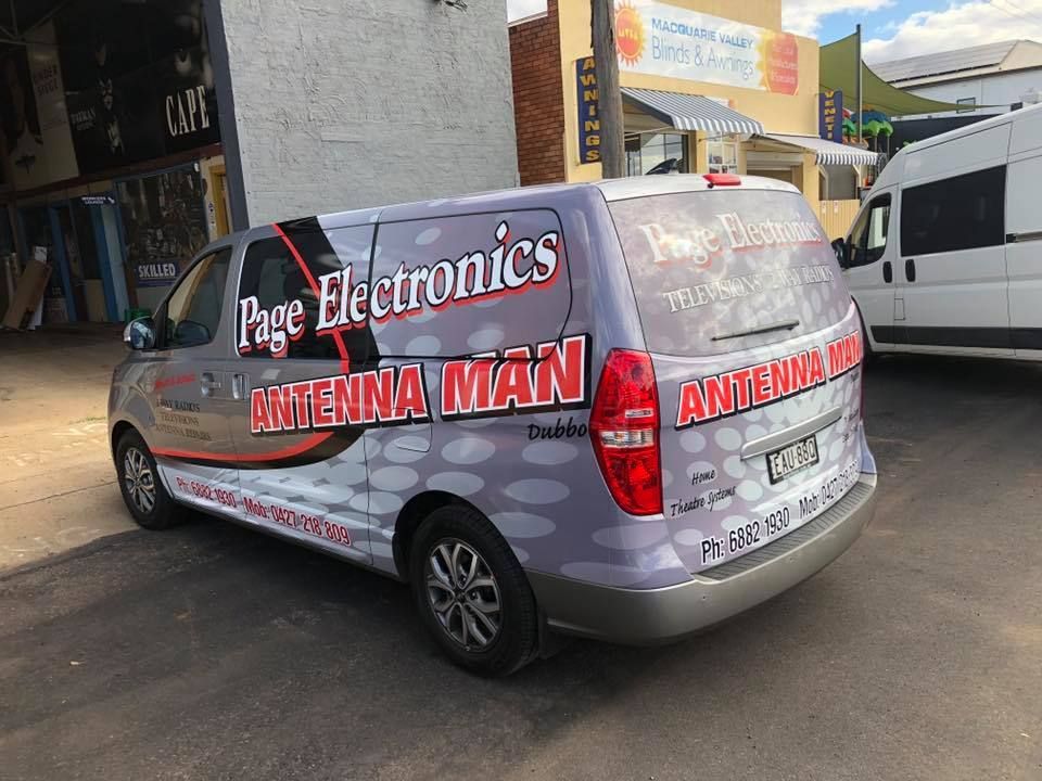 Page Electronics — Shop Signage in Dubbo, NSW
