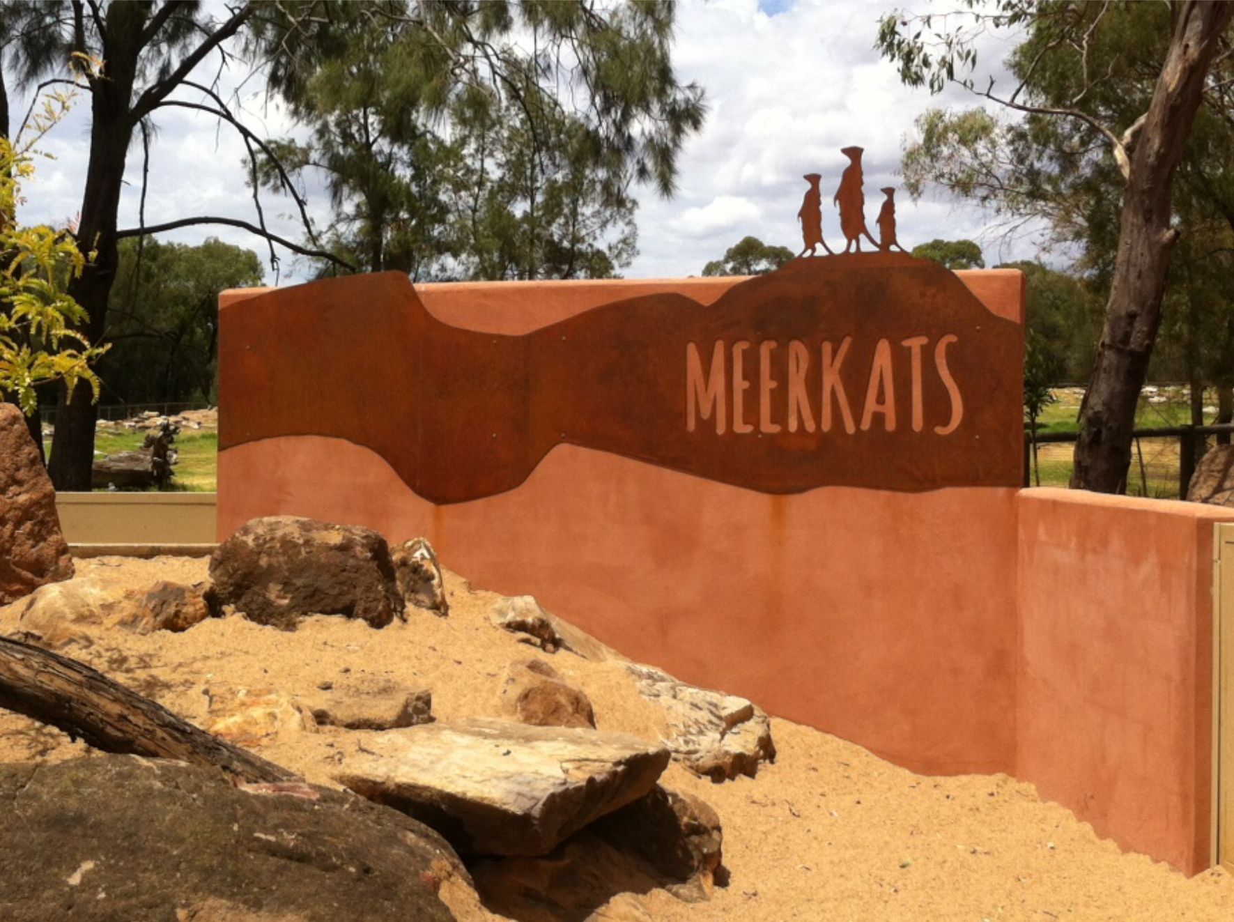 Architectural Signage for Meerkats — Embroidery in Cobar, NSW