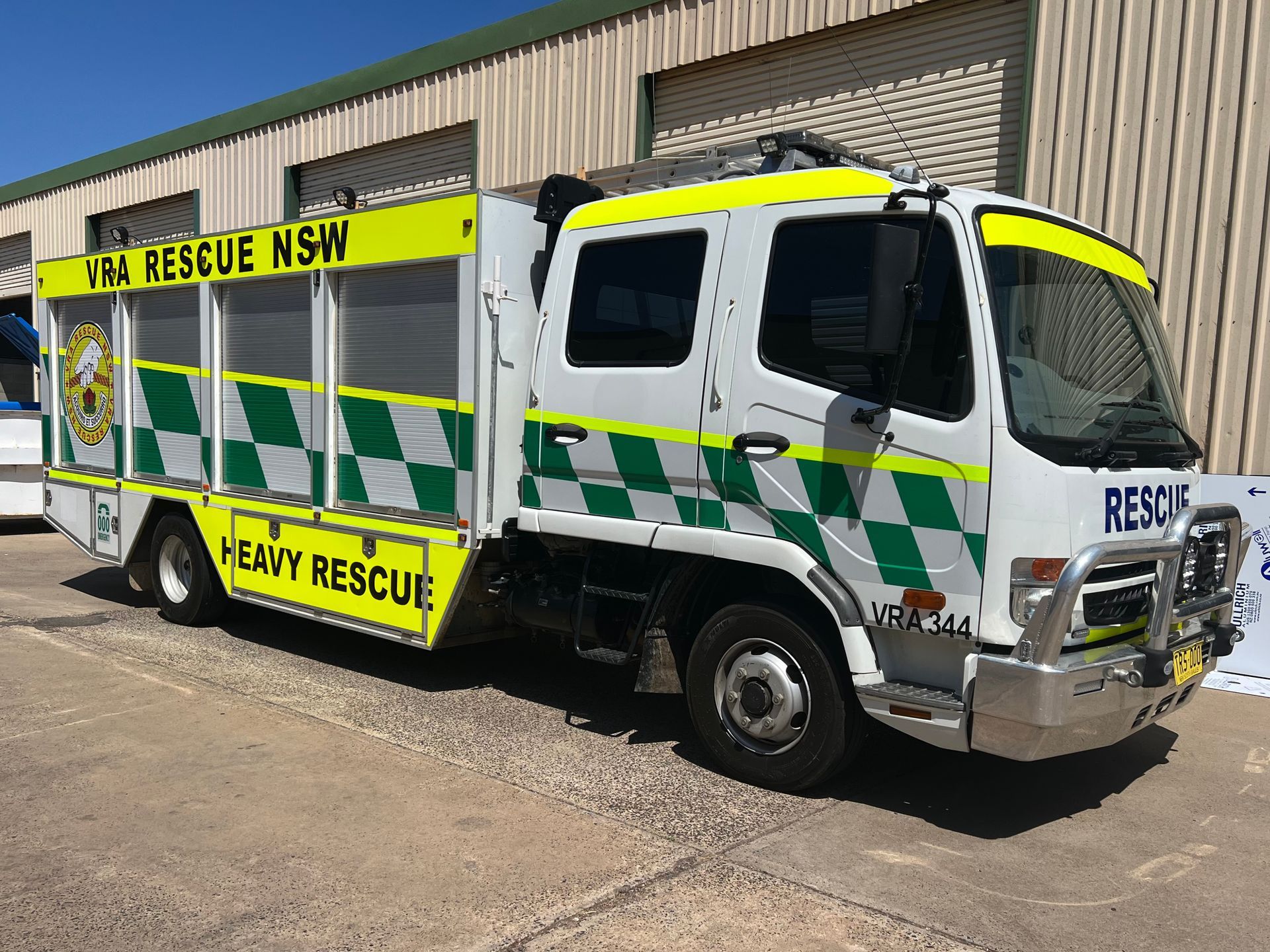 Hi Vis Work Truck Signage — Workwear in Nyngan, NSW