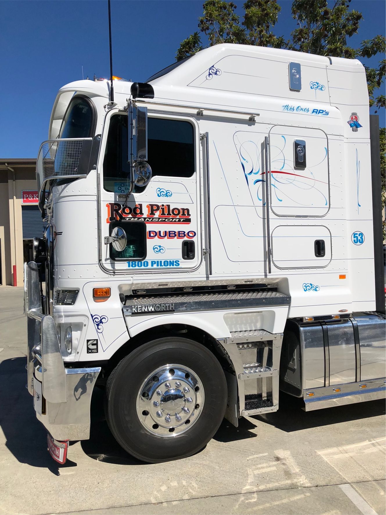 Rod Pilon Truck Signage — Signage in Dubbo, NSW