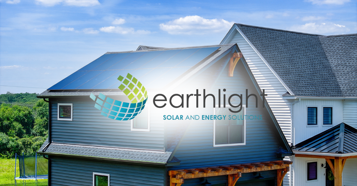 Earthlight crew completing fall protection training on a pitched roof