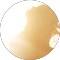 A close up of a pearl on a white background.